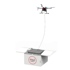 Systemy awaryjne UAV przymocowane do systemu hangaru przymocowanego do monitorowania oświetlenia SF-60X-50M