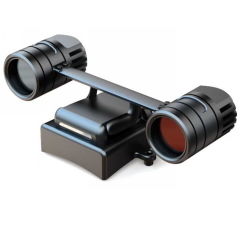 acheter La série Yushan exploration rouge et bleu lumière d'avertissement Drone Strobe lumière 30w Kitefiy fabrication en ligne