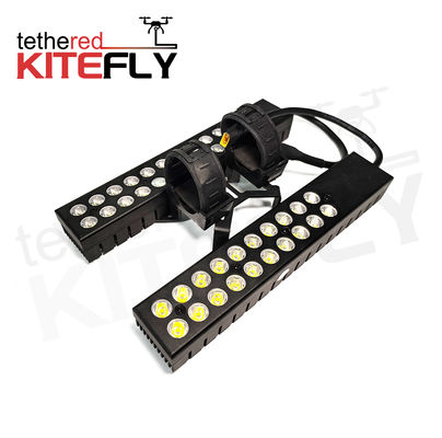 acheter Bande lumineuse pour drone UAV à double rangée filoguidée 20000lm avec dissipation thermique suffisante fabrication en ligne