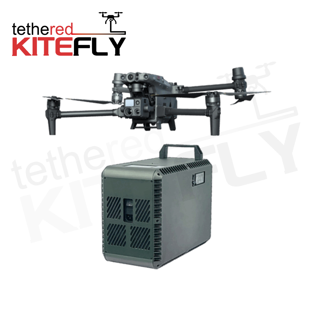 Tethered Control Adjustable Voltage DJI M30 Drone Tethered System Easy Carrying Kitefly